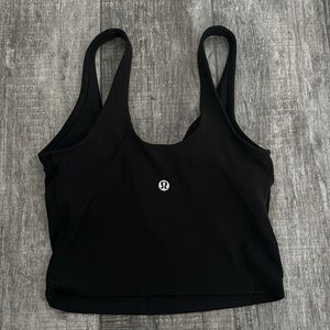 Black lululemon align tank size 0